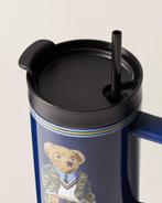 Ralph Lauren Heritage Polo Bear waterfles met rietje | Water, Sport en Fitness, Ophalen of Verzenden, Nieuw