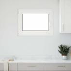 vidaXL Kelderraam RISOR 90x70 cm draai-kiep DIN links, Doe-het-zelf en Verbouw, Glas en Ramen, Verzenden, Nieuw