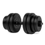 VirtuFit Verstelbare Dumbbell - Vinyl - 15 kg, Verzenden, Nieuw, Dumbbell