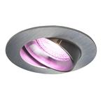 Zigbee smart Inbouwspot Silver 4.7W | Rond | 73 mm, Huis en Inrichting, Lampen | Spots, Nieuw, Ophalen of Verzenden, Led