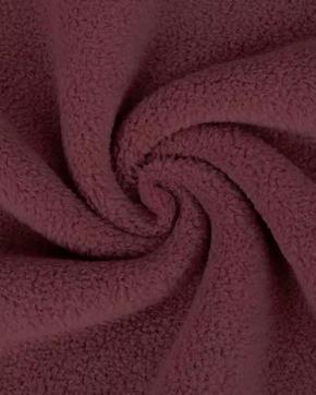 Fleece Schapenvacht Bordeaux, Hobby en Vrije tijd, Stoffen en Lappen, Rood, Nieuw