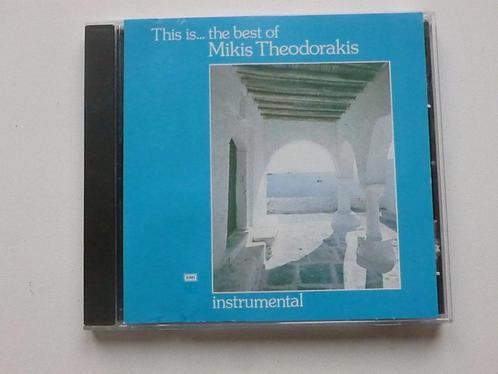 This is...The best of Mikis Theodorakis (instrumental), Cd's en Dvd's, Cd's | Wereldmuziek, Verzenden
