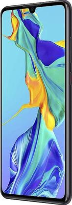 Huawei P30 128GB zwart, Telecommunicatie, Mobiele telefoons | Huawei, Gebruikt, Verzenden, Zwart, Minder dan 3 megapixel