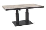 VDG Jersey verstelbare tuintafel - 140 x 85 cm., Verzenden, Nieuw, Rond, Overige materialen