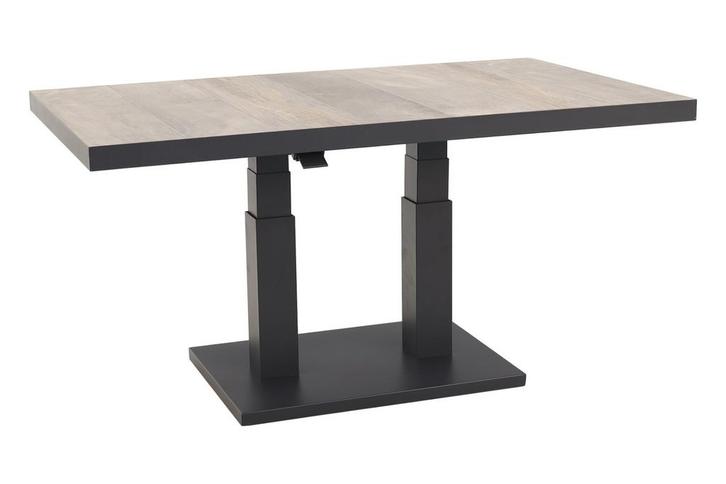 VDG Jersey verstelbare tuintafel - 140 x 85 cm., Tuin en Terras, Tuintafels, Nieuw, Overige materialen, Rond, Verzenden