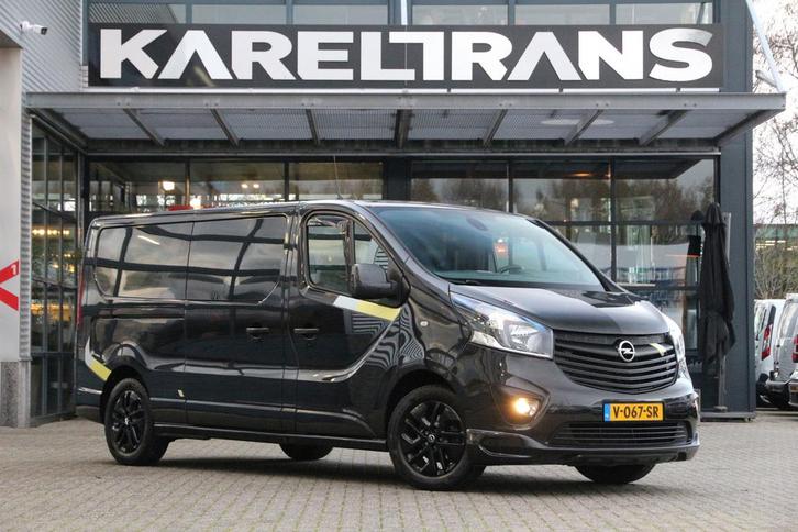 Opel Vivaro 1.6 CDTI, Auto's, Bestelauto's, Onderhoudsboekje, Lease, Zwart, Handgeschakeld, Overige kleuren, Financial lease, Leder en Alcantara