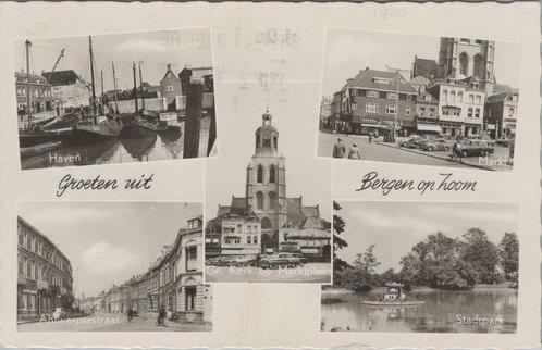BERGEN OP ZOOM - Meerluik Groeten uit Bergen op Zoom, Verzamelen, Ansichtkaarten | Nederland, Verzenden
