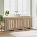 vidaXL Radiatorombouw 205x21,5x83,5 cm bewerkt hout, Doe-het-zelf en Verbouw, Verwarming en Radiatoren, Verzenden, Nieuw