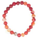 Carneool armband 8 mm, Verzenden, Nieuw