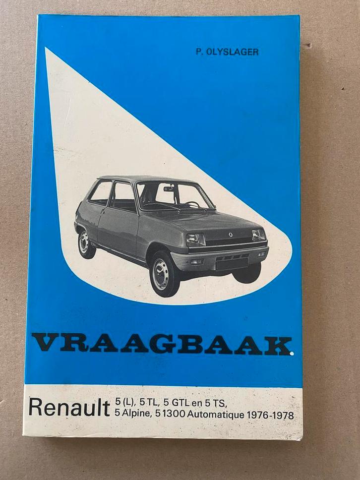 Vraagbaak Renault 5 - 1976-1978, Boeken, Auto's | Boeken, Gelezen, Renault, Ophalen of Verzenden