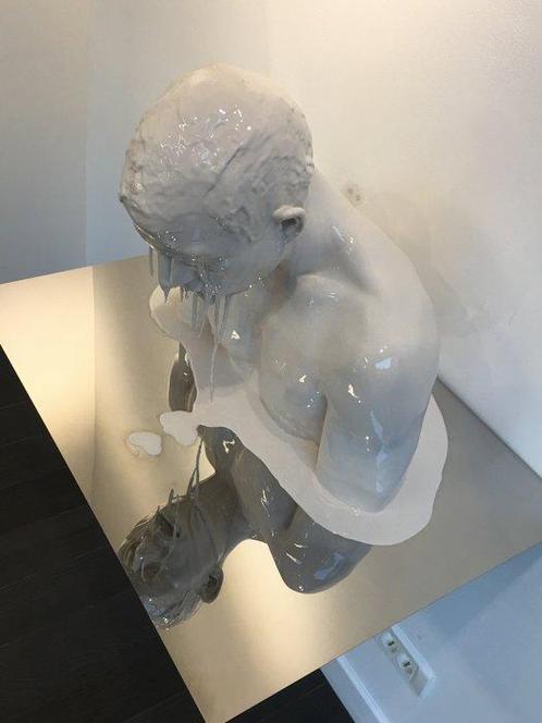 Sylvain BARBEROT - le ruban de Möbius, Antiek en Kunst, Kunst | Schilderijen | Modern
