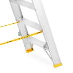 Veilige en stabiele huishoudtrap - 2x 5 treden - antislip..., Doe-het-zelf en Verbouw, Ladders en Trappen, Ophalen of Verzenden