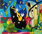 Grazia Braggion (1955) - Omaggio a Matisse tristezza del re, Antiek en Kunst
