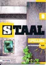 STaal Antwoordenboek Spelling Plus groep 8, Boeken, Schoolboeken, Verzenden, Nieuw