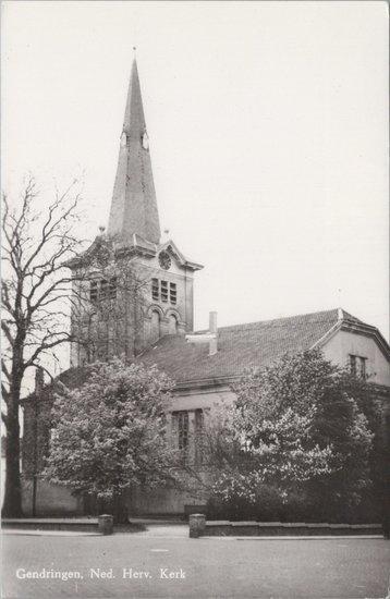 GENDRINGEN - Ned. Herv. Kerk, Verzamelen, Ansichtkaarten | Nederland, Verzenden