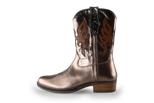 Gattino Cowboy laarzen in maat 36 Goud | 10% extra korting, Kleding | Dames, Schoenen, Overige kleuren, Zo goed als nieuw, Verzenden