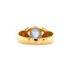 Gouden vintage ring met stersaffier 20 krt, Ophalen of Verzenden, Nieuw