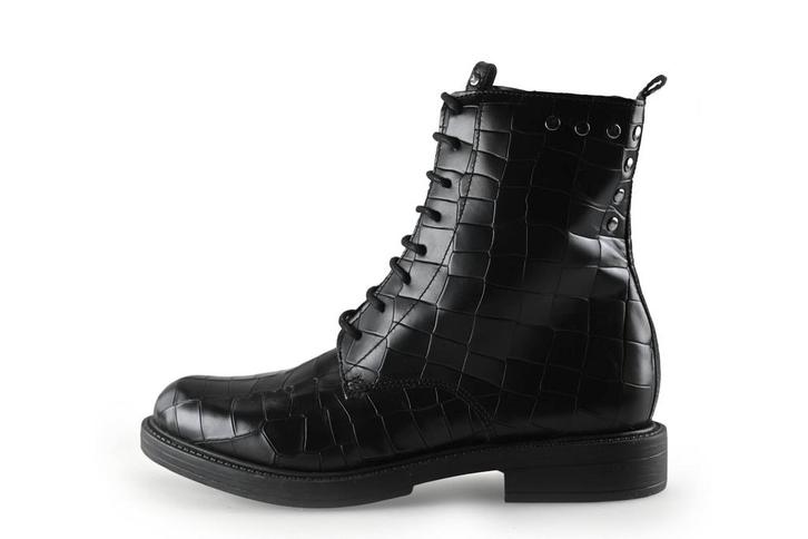 Linea Zeta veterboots in maat 39 Zwart | 25% korting, Kleding | Dames, Schoenen, Zwart, Zo goed als nieuw, Overige typen, Verzenden