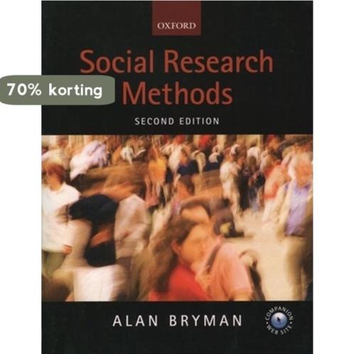 Social Research Methods 9780199264469 Alan Bryman, Boeken, Taal | Engels, Gelezen, Verzenden