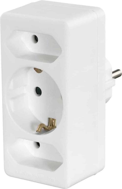 Hama 3-voudige, Verdeelstekker, Multi-Plug, 2 Euro stekker/1, Doe-het-zelf en Verbouw, Gereedschap | Handgereedschap, Zo goed als nieuw