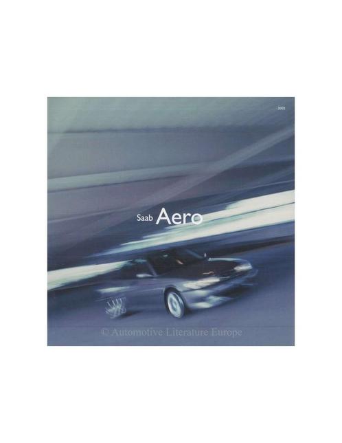 2002 SAAB AERO BROCHURE nederlands (BE), Boeken, Auto's | Folders en Tijdschriften