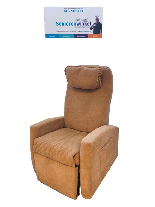 Fitform Vario 570 Sta- Op stoel in beige stof, nette staat, Huis en Inrichting, Fauteuils, Minder dan 75 cm, Zo goed als nieuw