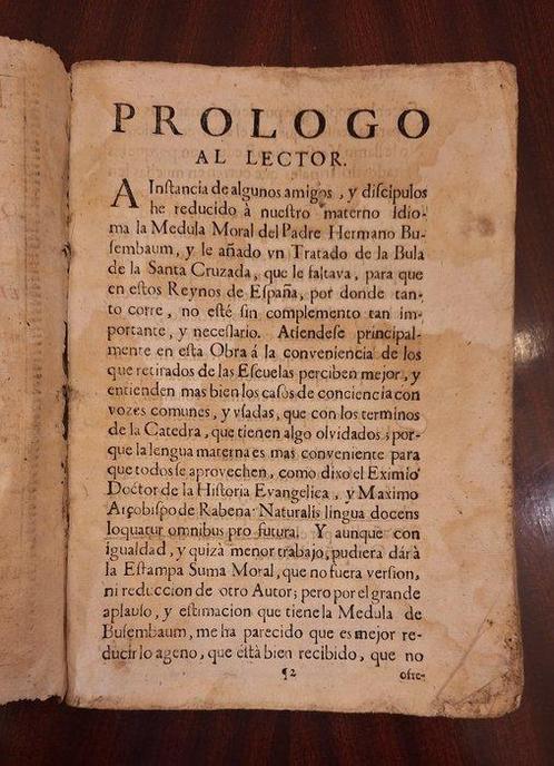 Padre Hermano Busembaum - Medula De La Theologia Mor Que Con, Antiek en Kunst, Antiek | Boeken en Bijbels