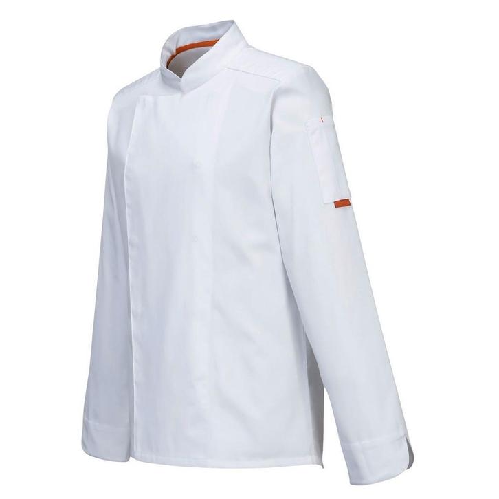 GGM Gastro | Long Sleeve MeshAir Pro Chefs Jacket - Wit - |, Huis en Inrichting, Keuken | Bestek, Nieuw, Verzenden