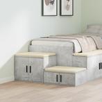 vidaXL Opbergkast in Beton Grijs - 108x41x40 cm, Gemaakt van, Huis en Inrichting, Slaapkamer | Nachtkastjes, Minder dan 45 cm