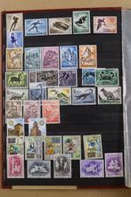 Wereld 1872/1990 - Lot in 7 stockboeken en 1 Davo crystal, Gestempeld
