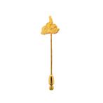 Gouden reversspeld, dasspeld | Elfstedentocht (steekspeld), Sieraden, Tassen en Uiterlijk, Broches, Ophalen of Verzenden, Gebruikt