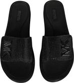 Michael Kors - maat 38.5- MK Platform Slide - Zwart -, Kleding | Dames, Verzenden, Nieuw