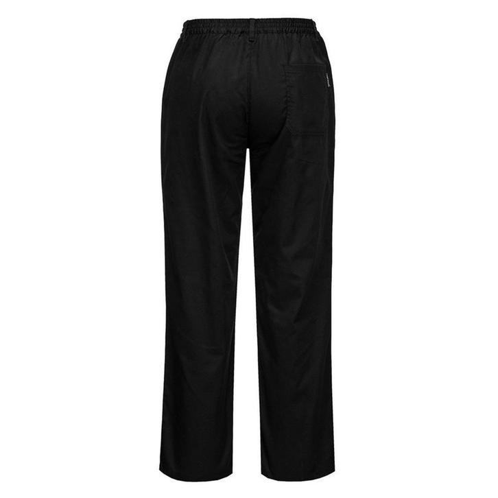 GGM Gastro | Dames Kookbroek Basic - Zwart - Maat: XXL |, Huis en Inrichting, Keuken | Bestek, Nieuw, Verzenden