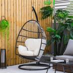 TRUUSK Hangstoel Hangmand Met Frame Hangschommel Hangstoel M, Tuin en Terras, Hangmatten, Verzenden, Nieuw