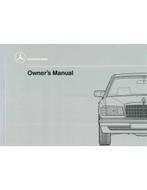 1989 MERCEDES BENZ S KLASSE INSTRUCTIEBOEKJE ENGELS, Auto diversen, Handleidingen en Instructieboekjes