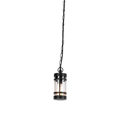 Moderne buitenhanglamp zwart IP44 - Gleam, Huis en Inrichting, Lampen | Hanglampen
