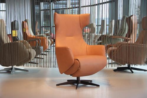 De Toekomst Nova NV-1005 relaxfauteuil leer 3 motoren + accu, Huis en Inrichting, Fauteuils, Nieuw, Leer, Ophalen of Verzenden