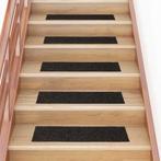 vidaXL Trapmatten zelfklevend 30 st 76x20 cm rechthoekig, Doe-het-zelf en Verbouw, Ladders en Trappen, Verzenden, Nieuw