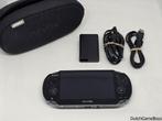 PS Vita - Console - PCH-1104 - Crystal Black + Case + 4 GB, Spelcomputers en Games, Spelcomputers | Sony PlayStation Vita, Gebruikt
