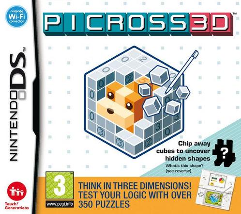 Picross 3D [Nintendo DS], Spelcomputers en Games, Games | Nintendo DS, Zo goed als nieuw, Ophalen of Verzenden