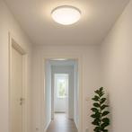 LED Plafondlamp met Bewegingssensor - Opbouw -  E27 - Wit, Huis en Inrichting, Lampen | Plafondlampen, Ophalen of Verzenden, Nieuw