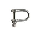 Talamex D-sluiting - oogbout RVS 4 mm, Ophalen of Verzenden, Nieuw