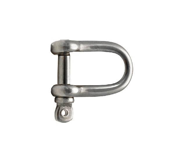 Talamex D-sluiting - oogbout RVS 4 mm, Watersport en Boten, Accessoires en Onderhoud, Nieuw, Ophalen of Verzenden