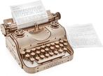 Eco Wood 3D Houten Vintage Typemachine DIY Modelbouw, Verzenden, Nieuw