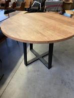 Duco, bartafel rond, kleur old teak, Huis en Inrichting, Tafels | Eettafels, Nieuw, Overige materialen