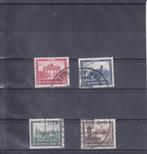 Duitse Rijk 1930 - Enkelmerken uit blok 1 met, Gestempeld