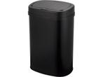 Five Stars® Prullenbak met Sensor - 60 Liter - Afvalbak RVS, Verzenden, Nieuw