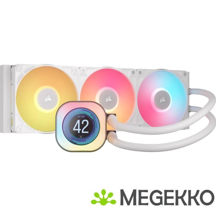 Corsair iCUE Link Titan 360 RX LCD White, Computers en Software, Computerkoelers, Nieuw, Verzenden