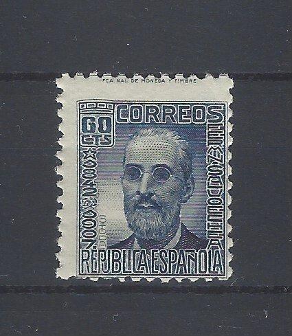 Spanje 1936/1938 - Personages-fout verdunde kleur-zonder, Postzegels en Munten, Postzegels | Europa | Spanje