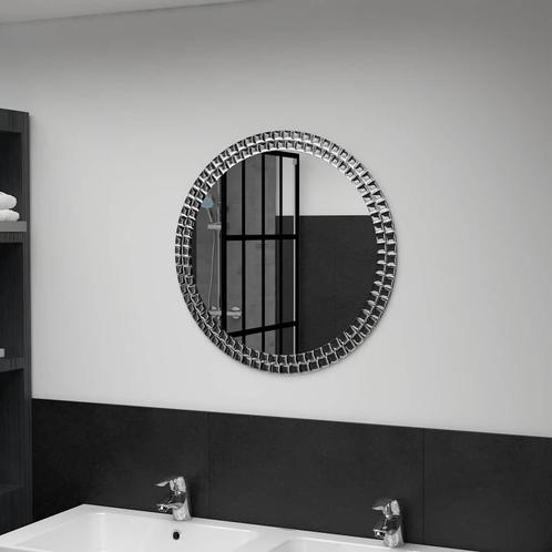 vidaXL Wandspiegel 60 cm gehard glas, Huis en Inrichting, Woonaccessoires | Spiegels, Nieuw, Verzenden